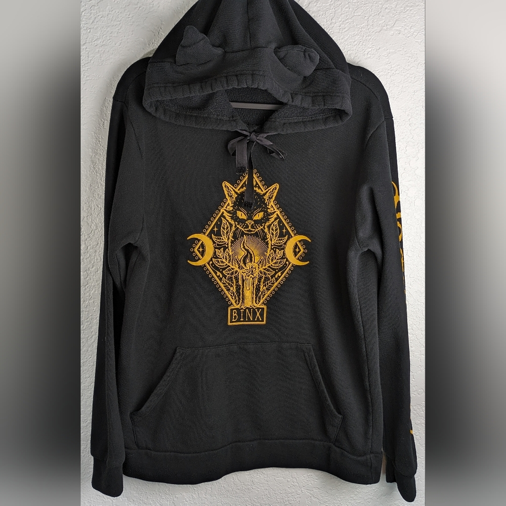 Disney Hocus Pocus Binx Cat Hoodie From Spencer's